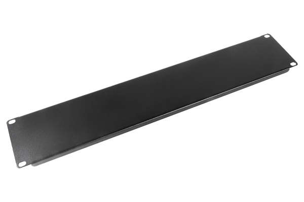 Фальшпанель в шкаф 19" 2U, чёрный