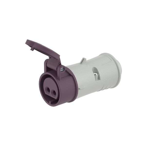 Розетка кабельная CS IP44 32A 2P 25В Розетка кабельная CS IP44 32A 2P 25В