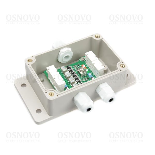 Устройство грозозащиты цепей Ethernet+PoE SP-IP/1000PW(ver.2) Устройство грозозащиты цепей Ethernet+PoE SP-IP/1000PW(ver.2)