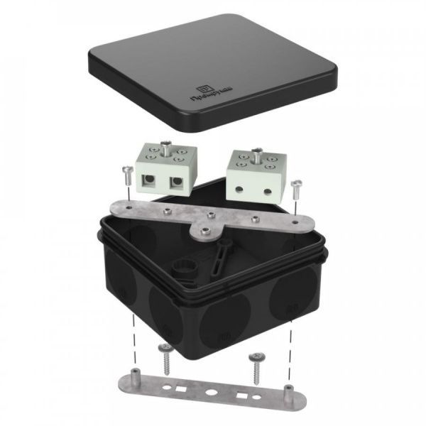 Коробка огнестойкая для о/п двухкомпонентная 60-0210-FR10.0-4 Е15-Е120 RAL9005 80х80х40 (44 шт/кор) Коробка огнестойкая для о/п двухкомпонентная 60-0210-FR10.0-4 Е15-Е120 RAL9005 80х80х40 (44 шт/кор)