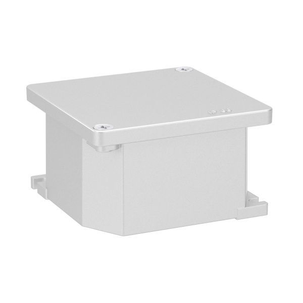 Коробка ответвительная алюминиевая окрашенная, IP66/IP67, RAL9006, 90х90х53мм Коробка ответвительная алюминиевая окрашенная, IP66/IP67, RAL9006, 90х90х53мм