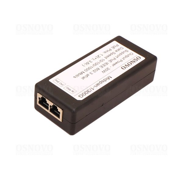 PoE-инжектор Midspan-1/300G PoE-инжектор Midspan-1/300G