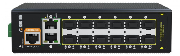 Управляемый оптический коммутатор ROXTON MNS-1008S2G Управляемый оптический коммутатор ROXTON MNS-1008S2G