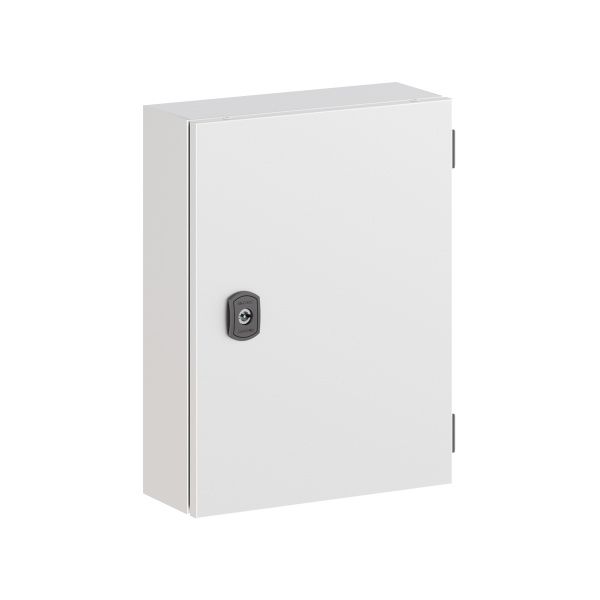 Корпус клеммный металлический SDE ВxШxГ 400x300x120 мм с дверцей, IP55 Корпус клеммный металлический SDE ВxШxГ 400x300x120 мм с дверцей, IP55