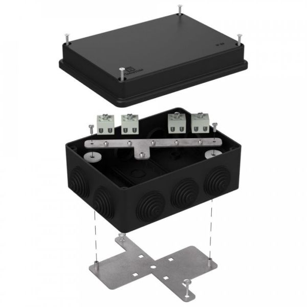 Коробка огнестойкая для о/п 40-0310-FR1.5-8 Е15-Е120 RAL9005 150х110х70 (6 шт/кор) Коробка огнестойкая для о/п 40-0310-FR1.5-8 Е15-Е120 RAL9005 150х110х70 (6 шт/кор)