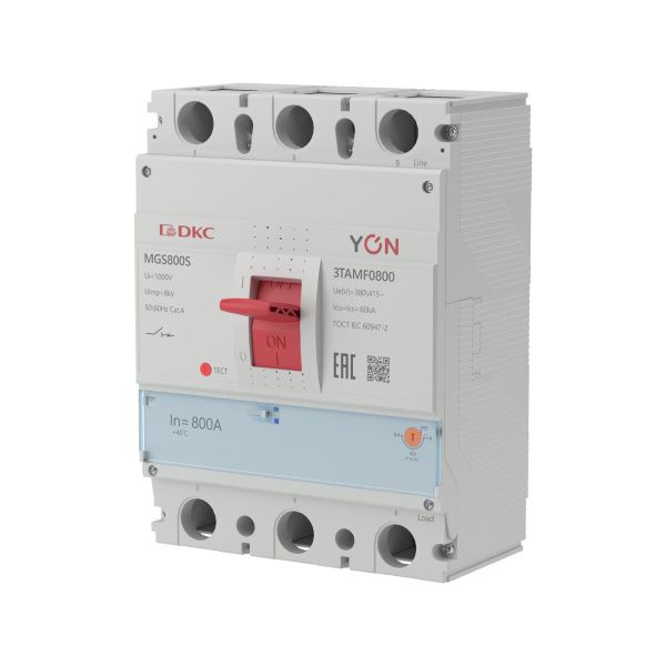 Авт. выкл. YON MGS800 3P 640-800A 60kA Авт. выкл. YON MGS800 3P 640-800A 60kA