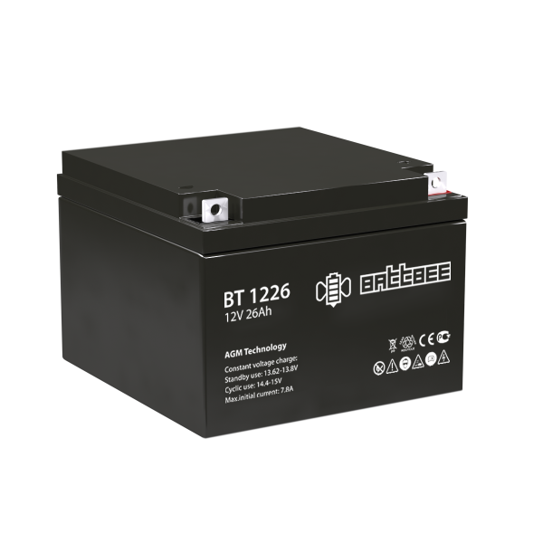 Аккумуляторы для систем безопасности BattBee BT 1226 Аккумуляторы для систем безопасности BattBee BT 1226