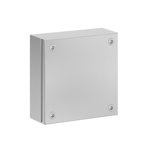Корпус клеммный SDI из нержавеющей стали AISI304 ВxШxГ 200x200x80 мм, IP66 Корпус клеммный SDI из нержавеющей стали AISI304 ВxШxГ 200x200x80 мм, IP66
