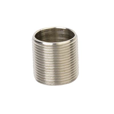 Ниппель M63x1,5, никелированная латунь Ниппель M63x1,5, никелированная латунь