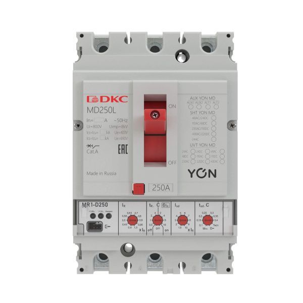 Авт. выкл. YON MD160N-MR1 3P 160А 40kA Ir 0.4…1xIn Isd 1.5…10xIn Авт. выкл. YON MD160N-MR1 3P 160А 40kA Ir 0.4…1xIn Isd 1.5…10xIn