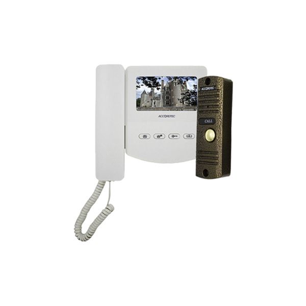 Комплект домофонии AT-home4 WH-BZ ("ACCORDTEC", Комплект видедомофона) Комплект домофонии AT-home4 WH-BZ ("ACCORDTEC", Комплект видедомофона)