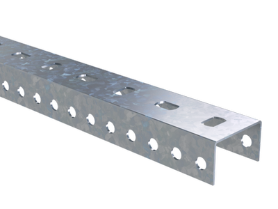 П-образный профиль PSL, L1800, толщ.1,5 мм, цинк-ламельный П-образный профиль PSL, L1800, толщ.1,5 мм, цинк-ламельный