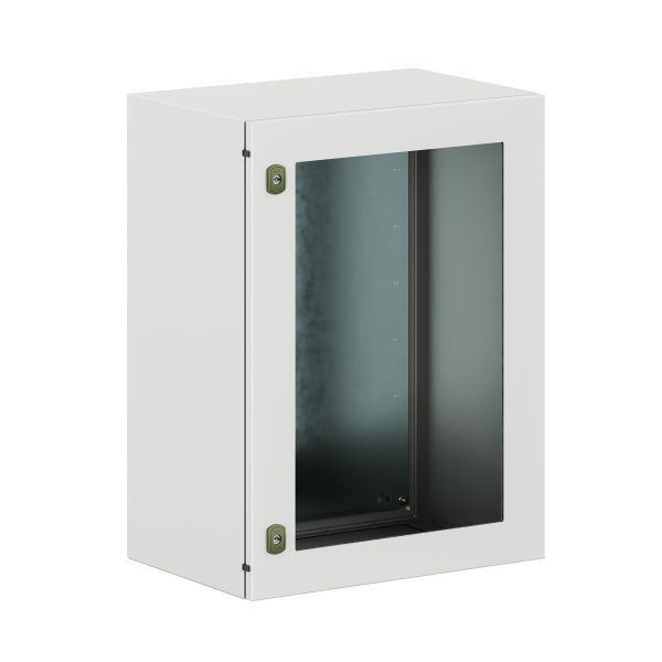 Корпус навесной уличный ST Outdoor с М/П с прозрачной дверью ВxШxГ 800x600x400 мм, IP66 Корпус навесной уличный ST Outdoor с М/П с прозрачной дверью ВxШxГ 800x600x400 мм, IP66
