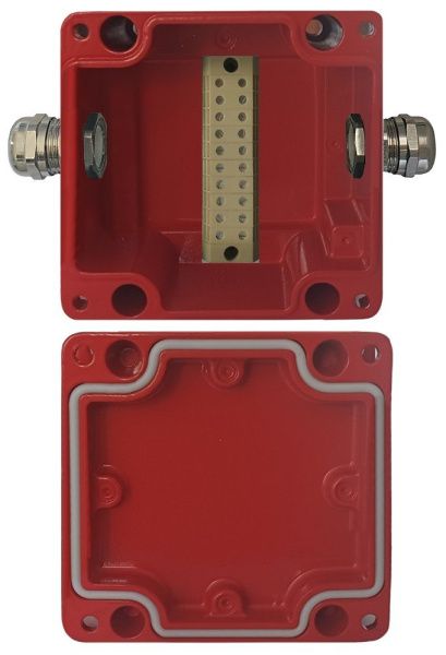 Коробка коммутационная МКС "Мороз", 2МВК, IP66/IP68, красный Коробка коммутационная МКС "Мороз", 2МВК, IP66/IP68, красный
