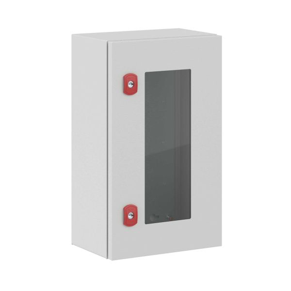 Корпус навесной ST с М/П с прозрачной дверью ВxШxГ 500x300x200 мм, без фланца, IP66 Корпус навесной ST с М/П с прозрачной дверью ВxШxГ 500x300x200 мм, без фланца, IP66