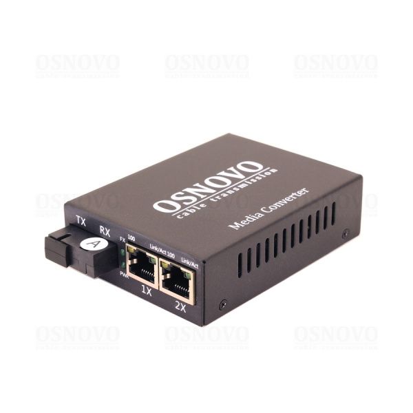 Оптический медиаконвертер Fast Ethernet. OMC-100-21S5a Оптический медиаконвертер Fast Ethernet. OMC-100-21S5a
