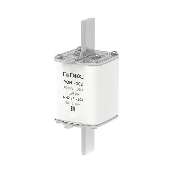 Предохранитель YON ножевого типа FG2 250А 400V характеристика aR Предохранитель YON ножевого типа FG2 250А 400V характеристика aR