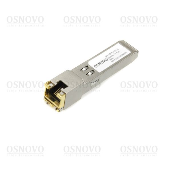 Медный SFP модуль SFP-TP-RJ45(1G) Медный SFP модуль SFP-TP-RJ45(1G)