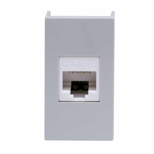 Розетка RJ-45 кат.5E,Viva,1 мод.,сер Розетка RJ-45 кат.5E,Viva,1 мод.,сер