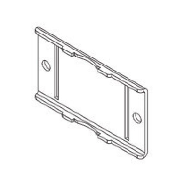 PMP-01 Пластина для крепления извещателей WXI хомутами на столб PMP-01 Пластина для крепления извещателей WXI хомутами на столб
