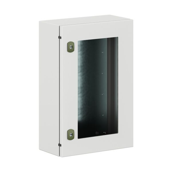 Корпус навесной уличный ST Outdoor с М/П с прозрачной дверью ВxШxГ 600x400x200 мм, IP66 Корпус навесной уличный ST Outdoor с М/П с прозрачной дверью ВxШxГ 600x400x200 мм, IP66
