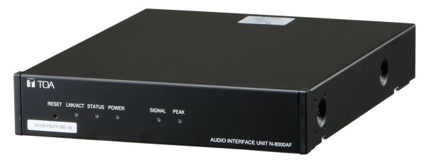 Интерфейсный блок для ввода\вывода аудио сигнала N-8000AF CE Интерфейсный блок для ввода\вывода аудио сигнала N-8000AF CE