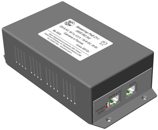 Инжектор PoE-21-I Инжектор PoE-21-I