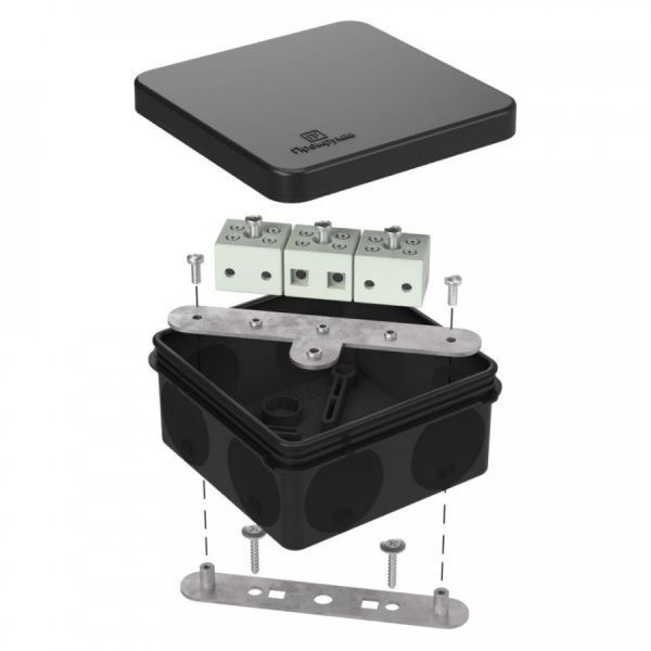Коробка огнестойкая для о/п двухкомпонентная 60-0210-FR6.0-6 Е15-Е120 RAL9005 80х80х40 (44 шт/кор) Коробка огнестойкая для о/п двухкомпонентная 60-0210-FR6.0-6 Е15-Е120 RAL9005 80х80х40 (44 шт/кор)