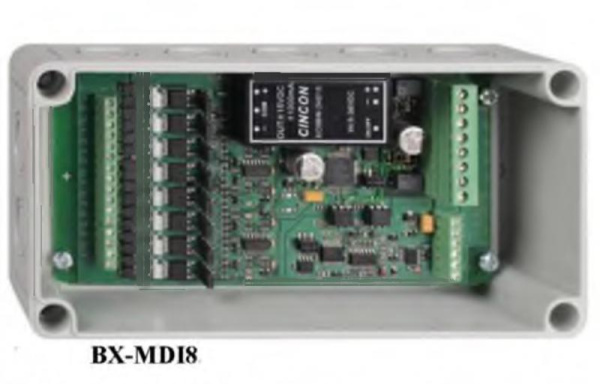 BX-MDI8 - Модуль X-Line - 8 контр. входов / шлейфов BX-MDI8 - Модуль X-Line - 8 контр. входов / шлейфов