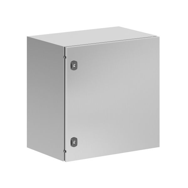 Корпус навесной STH с М/П из нержавеющей cтали AISI304 ВxШxГ 600x600x400 мм, с фланцем, IP66 Корпус навесной STH с М/П из нержавеющей cтали AISI304 ВxШxГ 600x600x400 мм, с фланцем, IP66