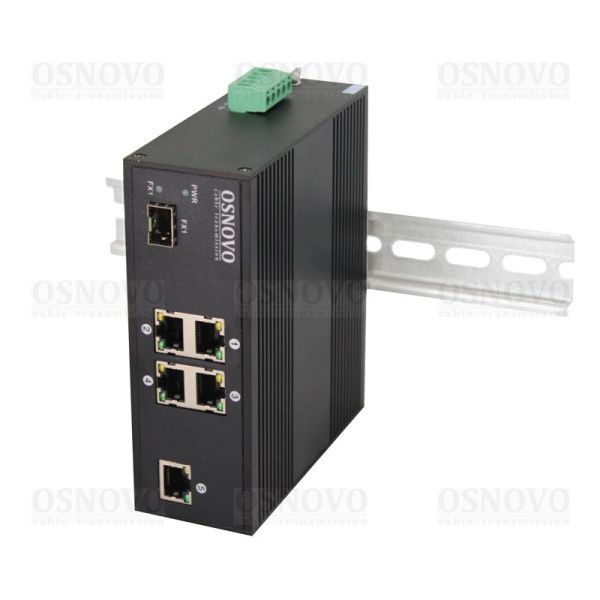 Промышленный PoE коммутатор SW-40501/IC Промышленный PoE коммутатор SW-40501/IC