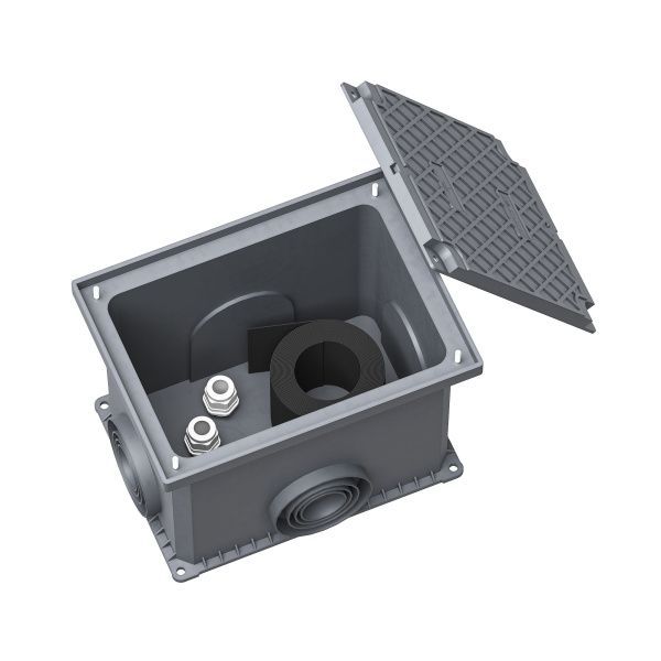 Колодец контрольно-измерительный 335х240х255 мм, пластик Колодец контрольно-измерительный 335х240х255 мм, пластик