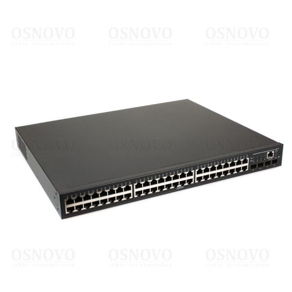 Управляемый L3 PoE коммутатор SW-48G4X-2L Управляемый L3 PoE коммутатор SW-48G4X-2L