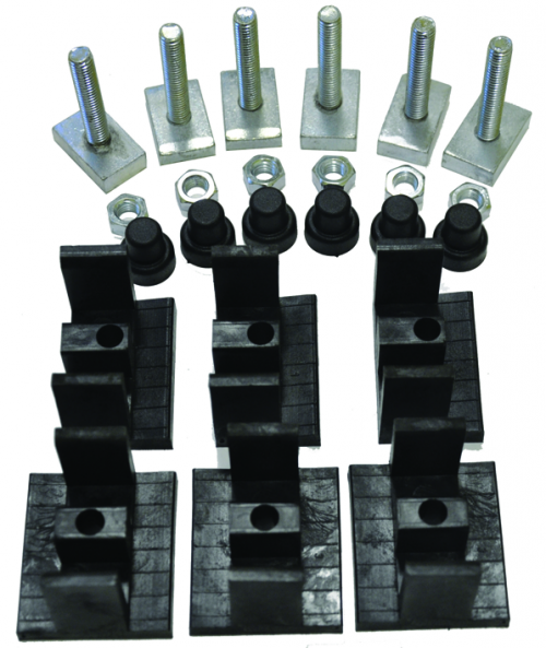 Комплект шинодержателей, 3p, d=20 mm RAM block Комплект шинодержателей, 3p, d=20 mm RAM block