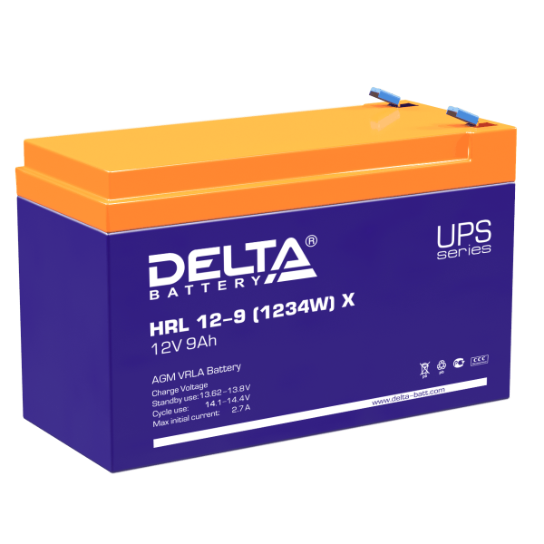 Delta HRL 12-9 (1234W) X Delta HRL 12-9 (1234W) X