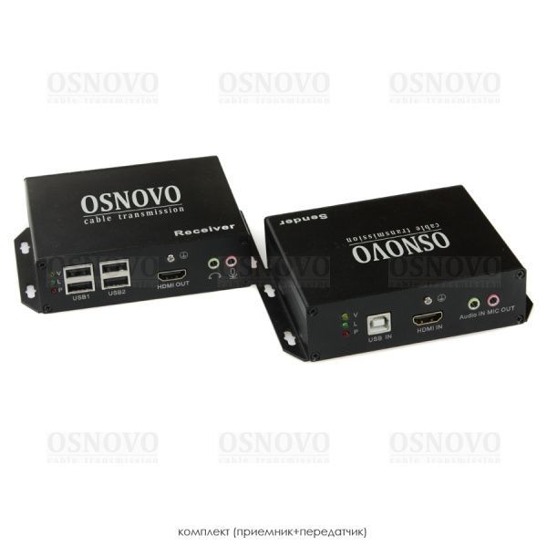 Приемопередатчик Osnovo TLN-HiKMA/1+RLN-HiKMA/1 Приемопередатчик Osnovo TLN-HiKMA/1+RLN-HiKMA/1