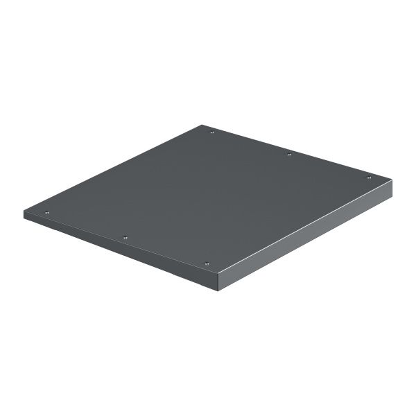 Козырек уличный для корпусов CQE, ШхГ 800х800 мм, RAL7011 Козырек уличный для корпусов CQE, ШхГ 800х800 мм, RAL7011