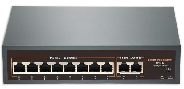 ATEC-POE08L Коммутатор PoE, 8 портов ATEC-POE08L Коммутатор PoE, 8 портов