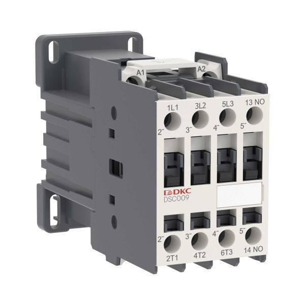 Магнитный контактор YON DSC009 9A 4кВт AC3 3P кат.110В DC 1НО Магнитный контактор YON DSC009 9A 4кВт AC3 3P кат.110В DC 1НО
