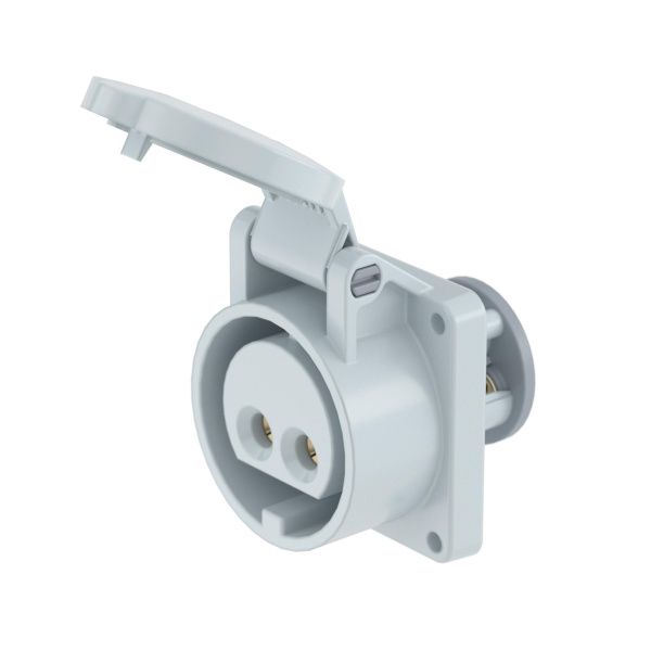 Розетка панельная PSS IP44 32A 2P 50В Розетка панельная PSS IP44 32A 2P 50В