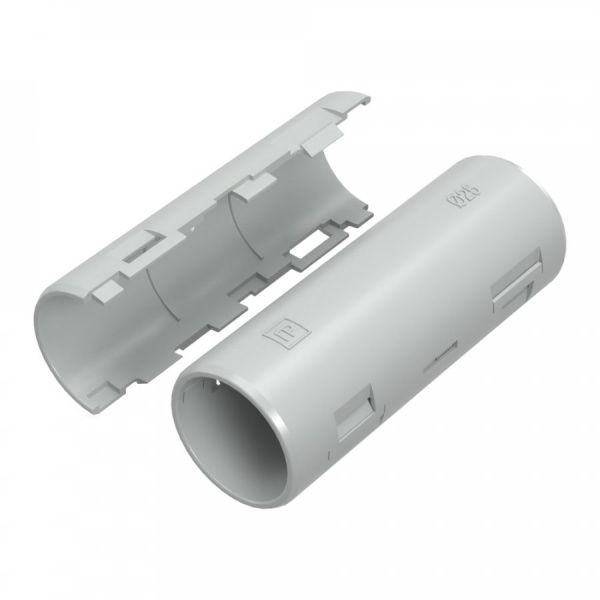 Муфта разборная d25 мм атмосферостойкая серая (5шт/300шт уп/кор) Муфта разборная d25 мм атмосферостойкая серая (5шт/300шт уп/кор)