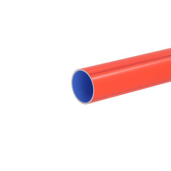 Труба гладкостенная трехслойная полимерная д. 225мм SN48 отрезок 12м, цвет красный Труба гладкостенная трехслойная полимерная д. 225мм SN48 отрезок 12м, цвет красный