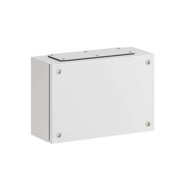 Корпус клеммный металлический SDE ВxШxГ 300x200x120 мм с фланцами, IP66 Корпус клеммный металлический SDE ВxШxГ 300x200x120 мм с фланцами, IP66