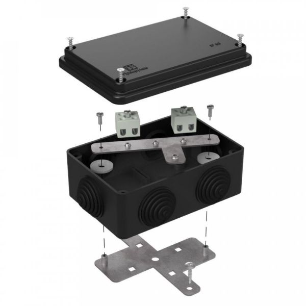 Коробка огнестойкая для о/п 40-0340-FR2.5-4 Е15-Е120 RAL9005 120х80х50 (20 шт/кор) Коробка огнестойкая для о/п 40-0340-FR2.5-4 Е15-Е120 RAL9005 120х80х50 (20 шт/кор)