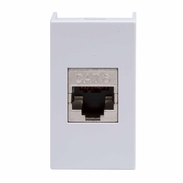 Розетка RJ-45 кат.6,экр,Viva,1 мод.,сер Розетка RJ-45 кат.6,экр,Viva,1 мод.,сер