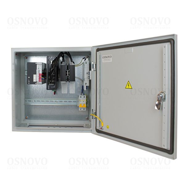 Уличный коммутатор c грозозащитой портов PoE OS-443(SW-60812/I) Уличный коммутатор c грозозащитой портов PoE OS-443(SW-60812/I)