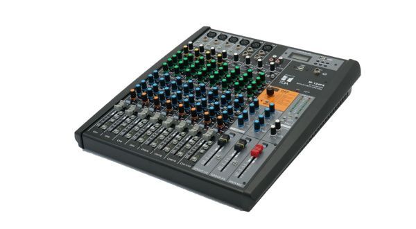 12-канальная микшерная консол M-124FX-EB 12-канальная микшерная консол M-124FX-EB