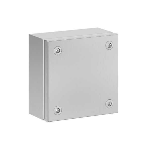 Корпус клеммный SDI из нержавеющей стали AISI304 ВxШxГ 150x150x80 мм, IP66 Корпус клеммный SDI из нержавеющей стали AISI304 ВxШxГ 150x150x80 мм, IP66