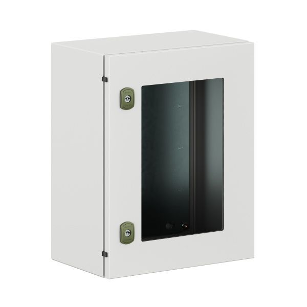 Корпус навесной уличный ST Outdoor с М/П с прозрачной дверью ВxШxГ 500x400x250 мм, IP66 Корпус навесной уличный ST Outdoor с М/П с прозрачной дверью ВxШxГ 500x400x250 мм, IP66