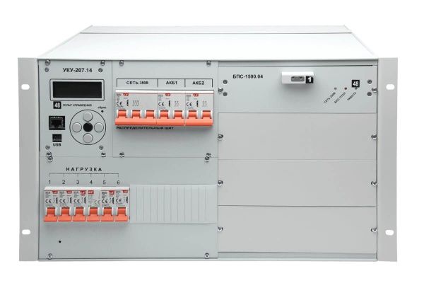ИБП ИБЭП-220(380)/60B-100A-2/4(1500)-6U-LAN ИБП ИБЭП-220(380)/60B-100A-2/4(1500)-6U-LAN